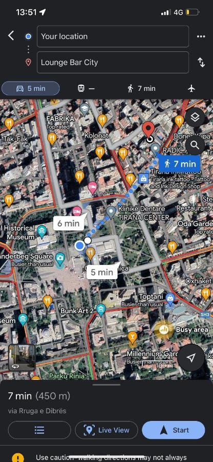 Apartman 53° Bs Skanderbeg Center Comfort Tirana